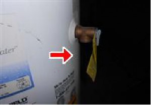 A missing or incorrect temperature pressure relieve valve pipe is a common home inspection finding.