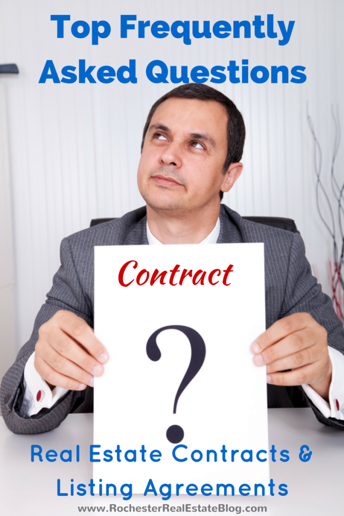 Top Frequently Asked Questions - Real Estate Contracts & Listing Agreements